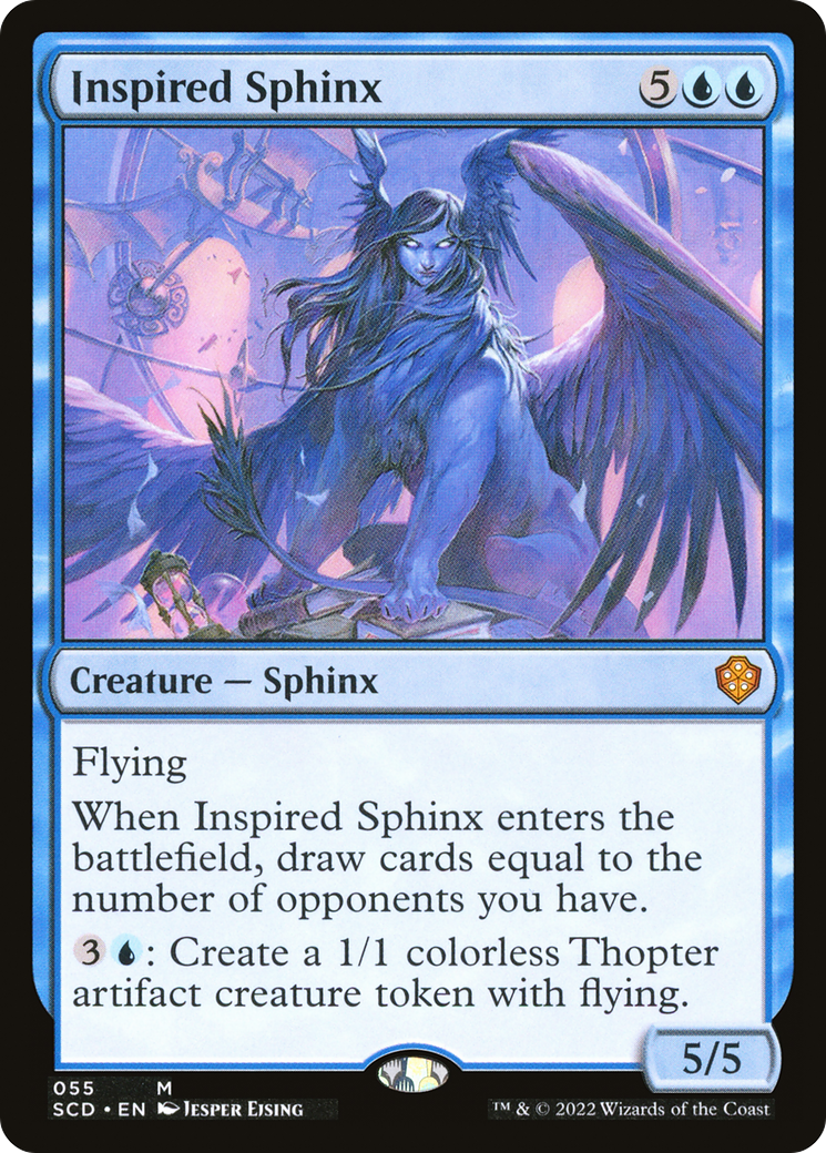 Inspired Sphinx [Starter Commander Decks] | Clutch Gaming