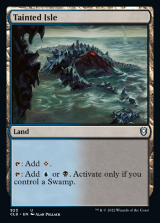 Tainted Isle [Commander Legends: Battle for Baldur's Gate] | Clutch Gaming