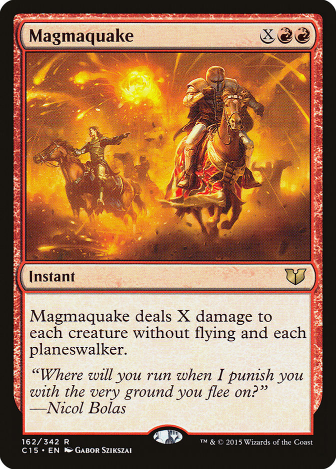 Magmaquake [Commander 2015] | Clutch Gaming