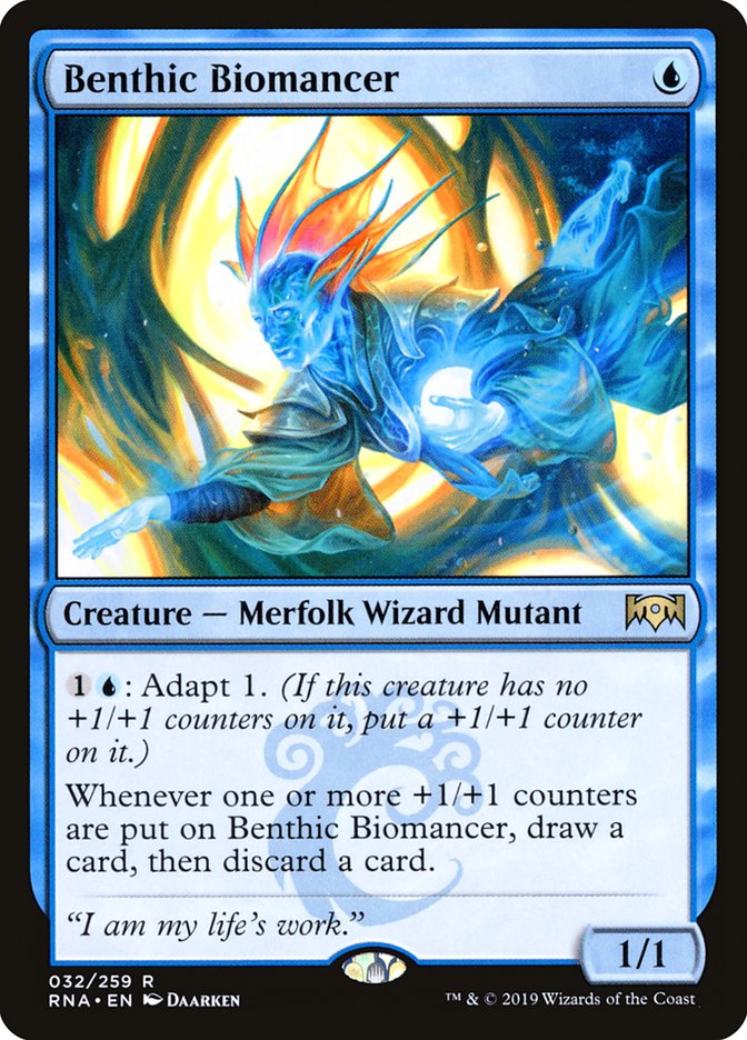 Benthic Biomancer [Ravnica Allegiance] | Clutch Gaming