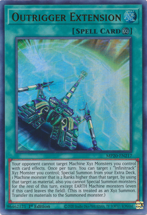 Outrigger Extension [MP20-EN217] Ultra Rare | Clutch Gaming