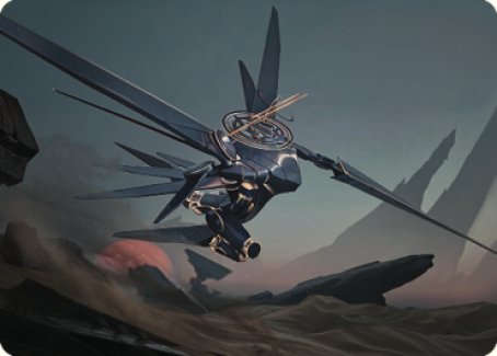 Steel Seraph Art Card [The Brothers' War Art Series] | Clutch Gaming