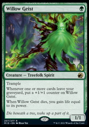 Willow Geist (Promo Pack) [Innistrad: Midnight Hunt Promos] | Clutch Gaming