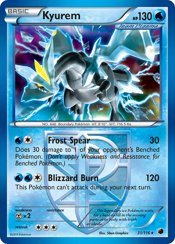 Kyurem (31/116) [Black & White: Plasma Freeze] | Clutch Gaming