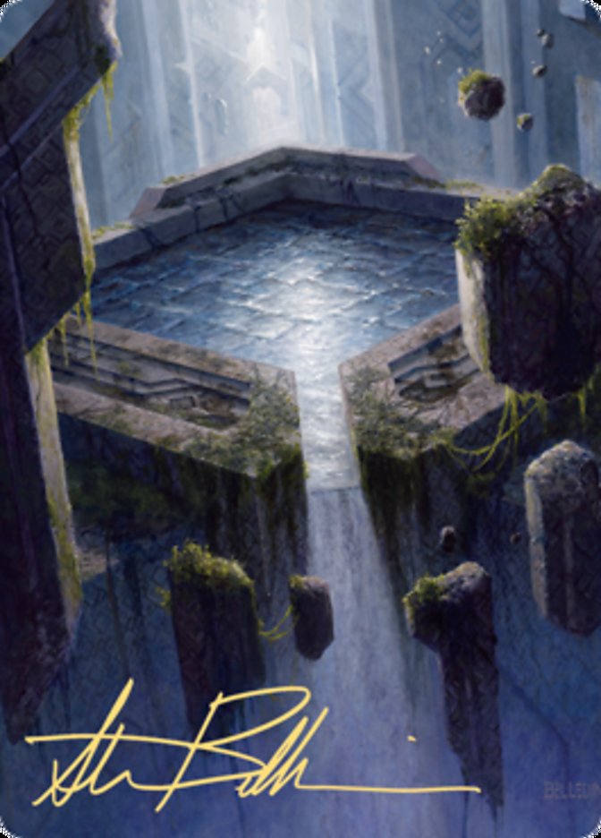 Morphic Pool Art Card (Gold-Stamped Signature) [Zendikar Rising Art Series] | Clutch Gaming