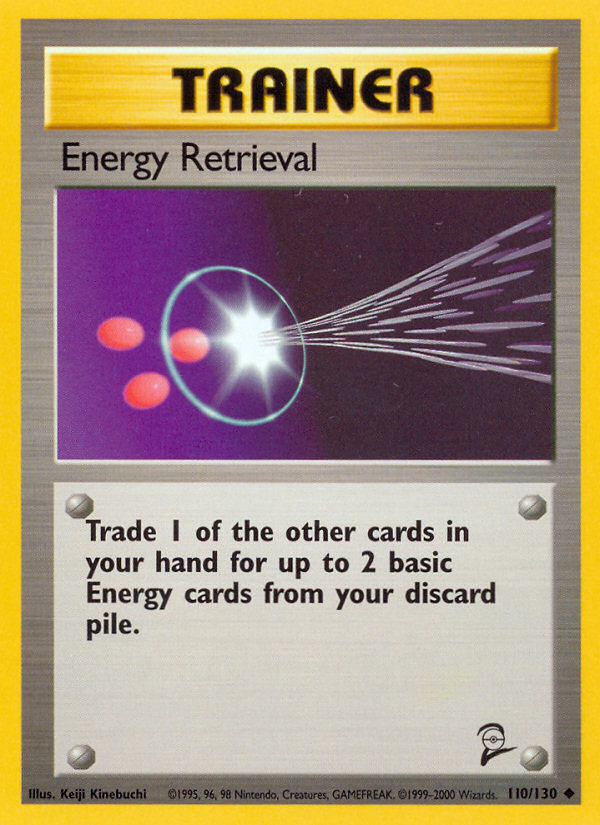 Energy Retrieval (110/130) [Base Set 2] | Clutch Gaming