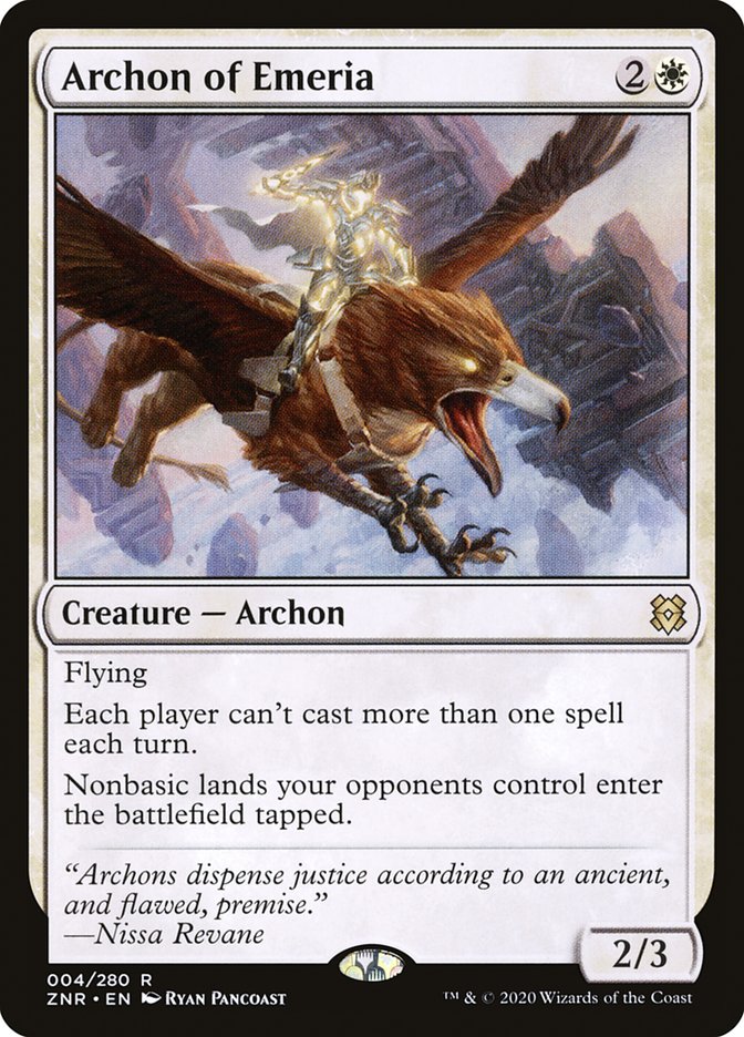 Archon of Emeria [Zendikar Rising] | Clutch Gaming