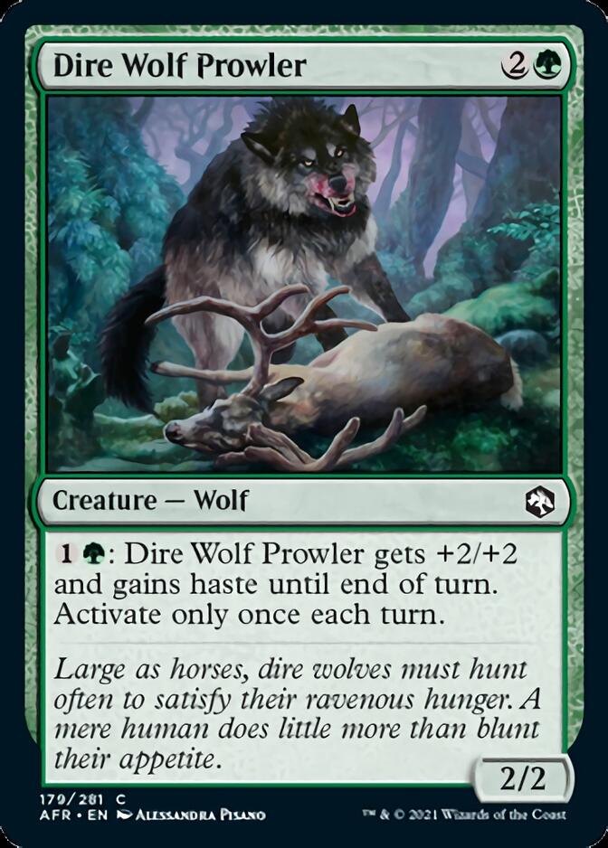 Dire Wolf Prowler [Dungeons & Dragons: Adventures in the Forgotten Realms] | Clutch Gaming