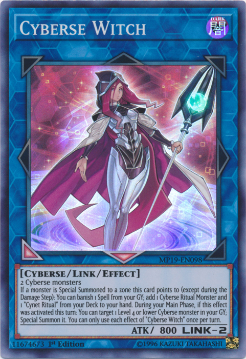 Cyberse Witch [MP19-EN098] Super Rare | Clutch Gaming