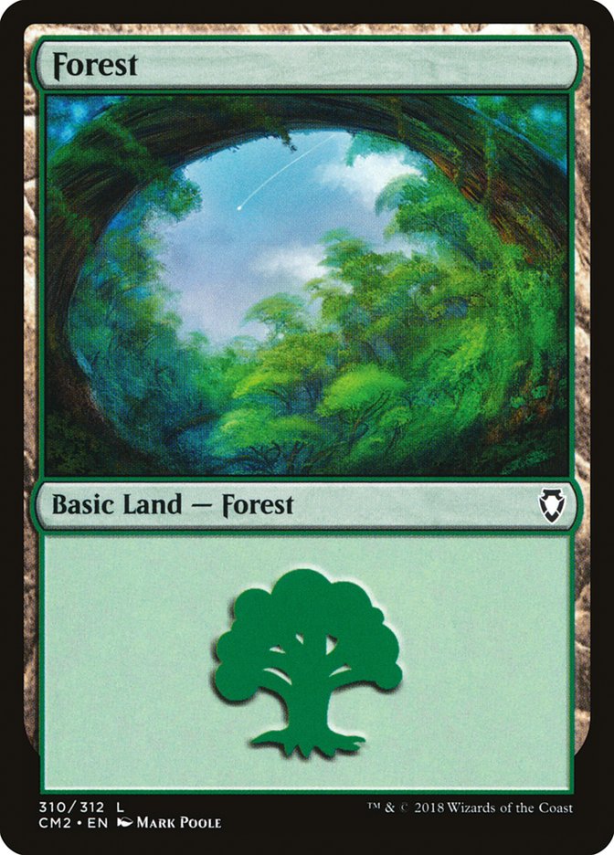 Forest (310) [Commander Anthology Volume II] | Clutch Gaming