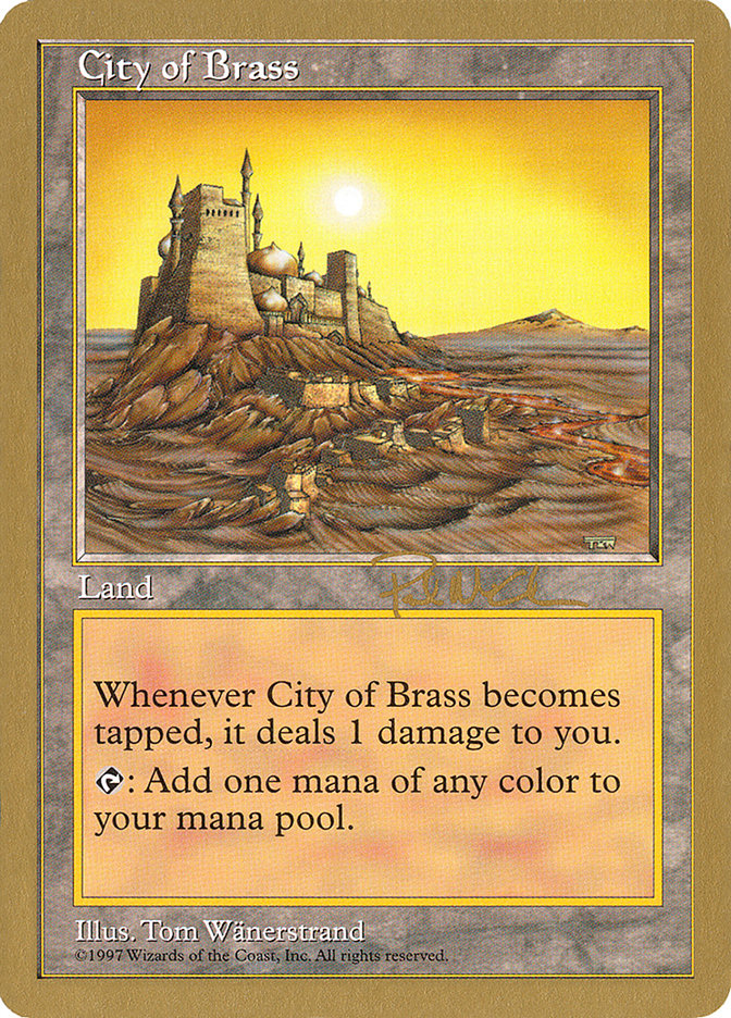 City of Brass (Paul McCabe) [World Championship Decks 1997] | Clutch Gaming