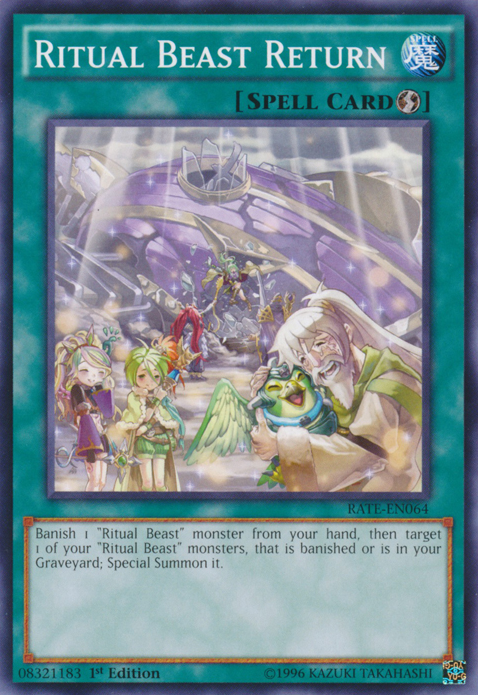 Ritual Beast Return [RATE-EN064] Common | Clutch Gaming