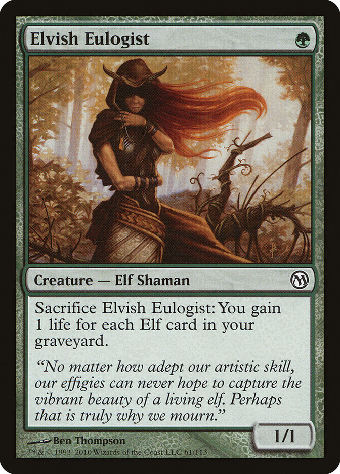 Elvish Eulogist [Duels of the Planeswalkers] | Clutch Gaming