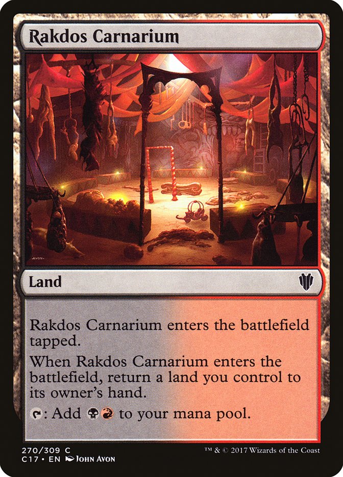 Rakdos Carnarium [Commander 2017] | Clutch Gaming