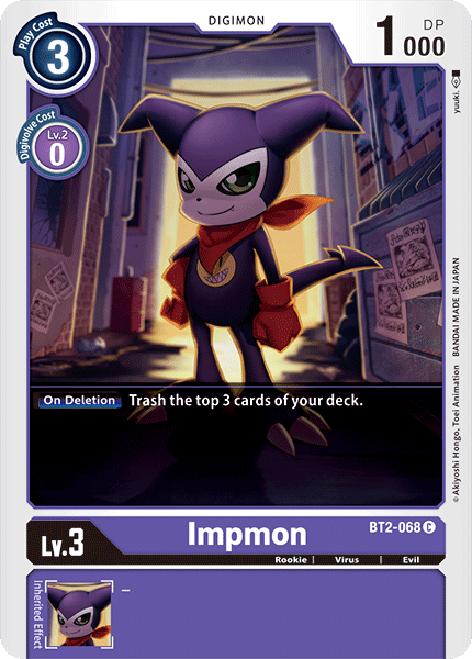 Impmon [BT2-068] [Release Special Booster Ver.1.0] | Clutch Gaming