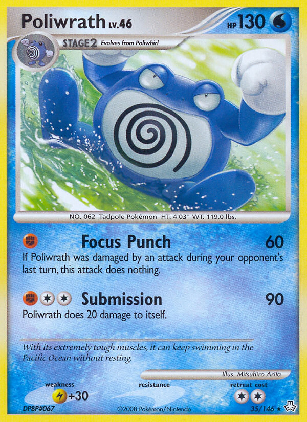 Poliwrath (35/146) [Diamond & Pearl: Legends Awakened] | Clutch Gaming