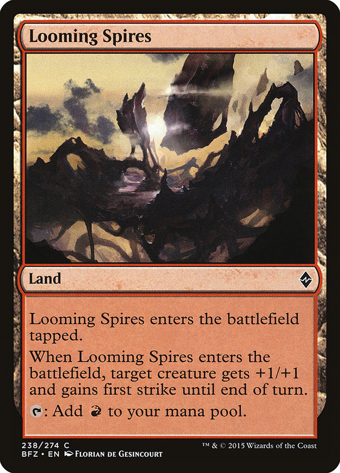 Looming Spires [Battle for Zendikar] | Clutch Gaming