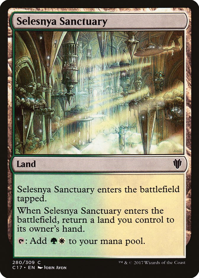 Selesnya Sanctuary [Commander 2017] | Clutch Gaming