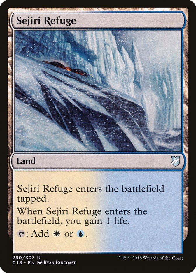 Sejiri Refuge [Commander 2018] | Clutch Gaming