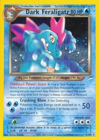 Dark Feraligatr (5/105) [Neo Destiny Unlimited] | Clutch Gaming