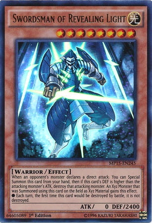 Swordsman of Revealing Light [MP15-EN245] Ultra Rare | Clutch Gaming