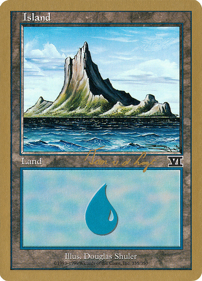 Island (tvdl335) (Tom van de Logt) [World Championship Decks 2000] | Clutch Gaming