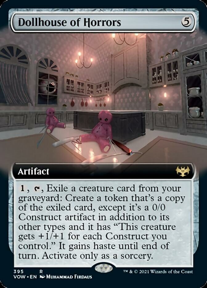 Dollhouse of Horrors (Extended Art) [Innistrad: Crimson Vow] | Clutch Gaming