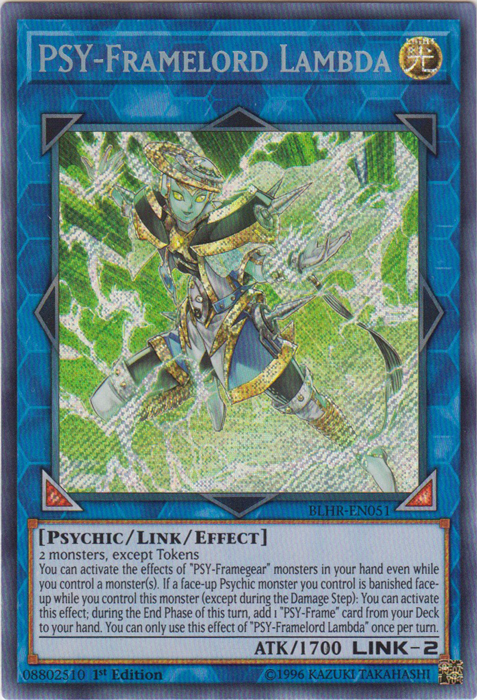 PSY-Framelord Lambda [BLHR-EN051] Secret Rare | Clutch Gaming