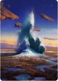 Flooded Strand Art Card [Zendikar Rising Art Series] | Clutch Gaming