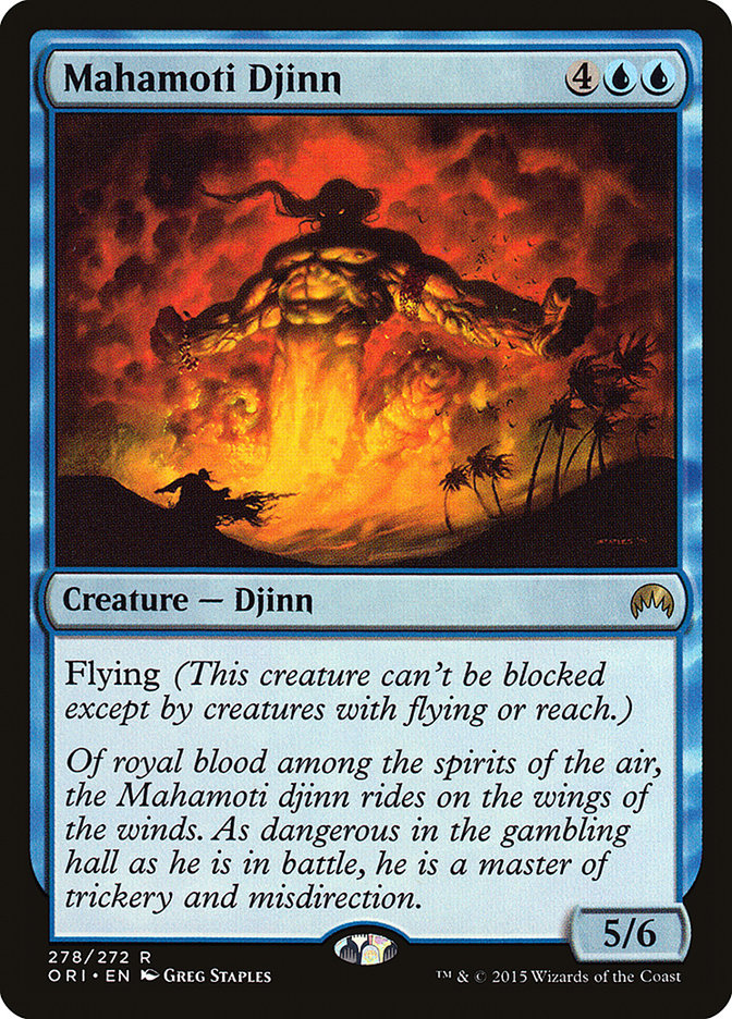 Mahamoti Djinn [Magic Origins] | Clutch Gaming