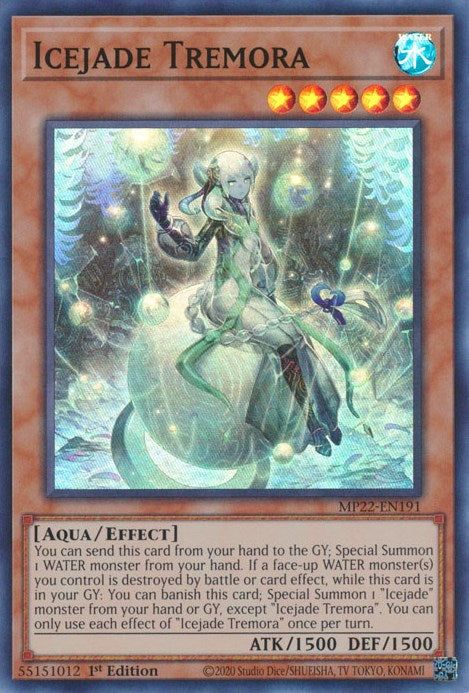 Icejade Tremora [MP22-EN191] Super Rare | Clutch Gaming