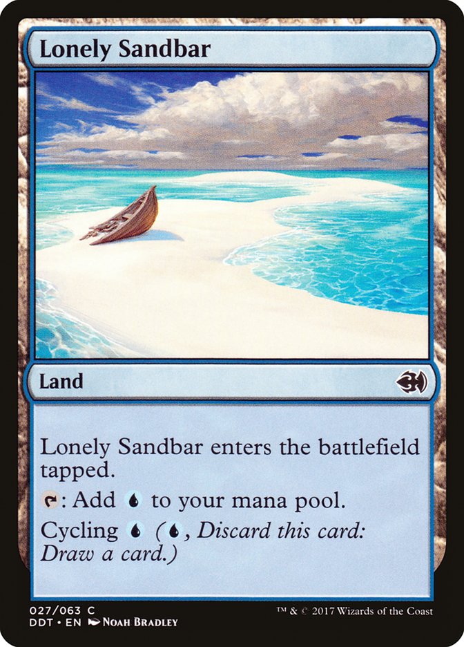 Lonely Sandbar [Duel Decks: Merfolk vs. Goblins] | Clutch Gaming