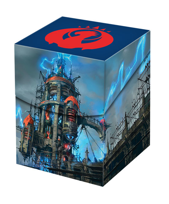 Ultra PRO: Deck Box - PRO 100+ (Guilds of Ravnica - Izzet League) | Clutch Gaming