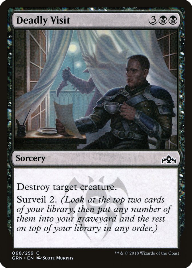 Deadly Visit [Guilds of Ravnica] | Clutch Gaming