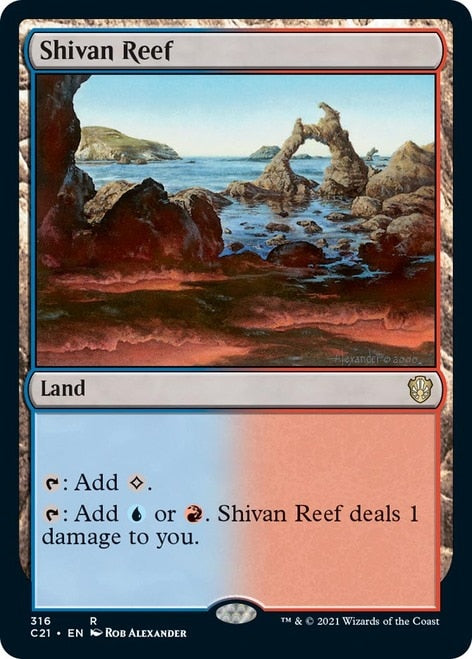 Shivan Reef [Commander 2021] | Clutch Gaming