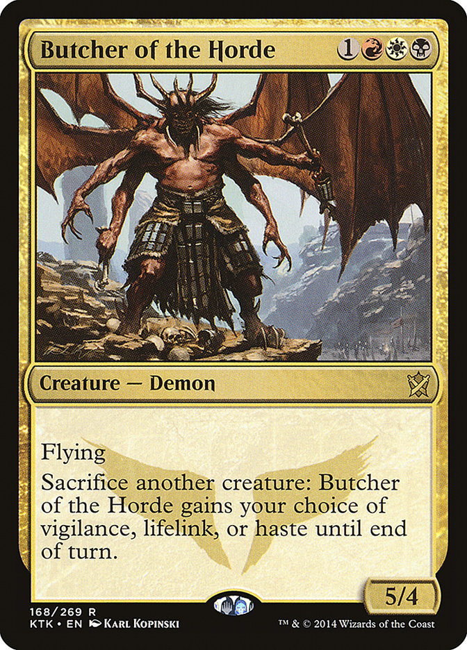 Butcher of the Horde [Khans of Tarkir] | Clutch Gaming