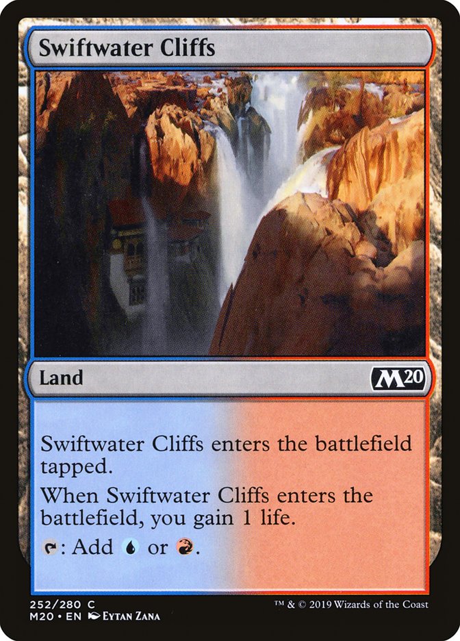 Swiftwater Cliffs [Core Set 2020] | Clutch Gaming