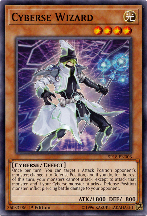 Cyberse Wizard [SP18-EN003] Common | Clutch Gaming