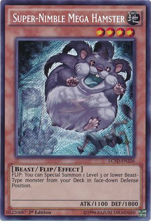 Super-Nimble Mega Hamster [LC5D-EN226] Secret Rare | Clutch Gaming