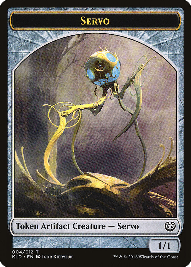 Servo Token (004/012) [Kaladesh Tokens] | Clutch Gaming