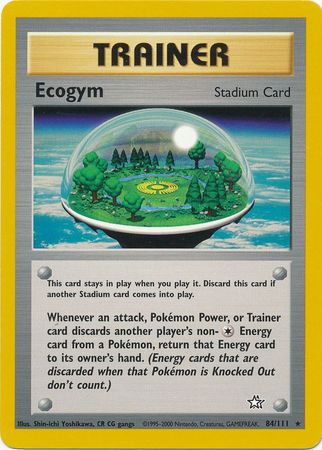 Ecogym (84/111) [Neo Genesis Unlimited] | Clutch Gaming