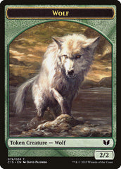 Spider // Wolf Double-Sided Token [Commander 2015 Tokens] | Clutch Gaming