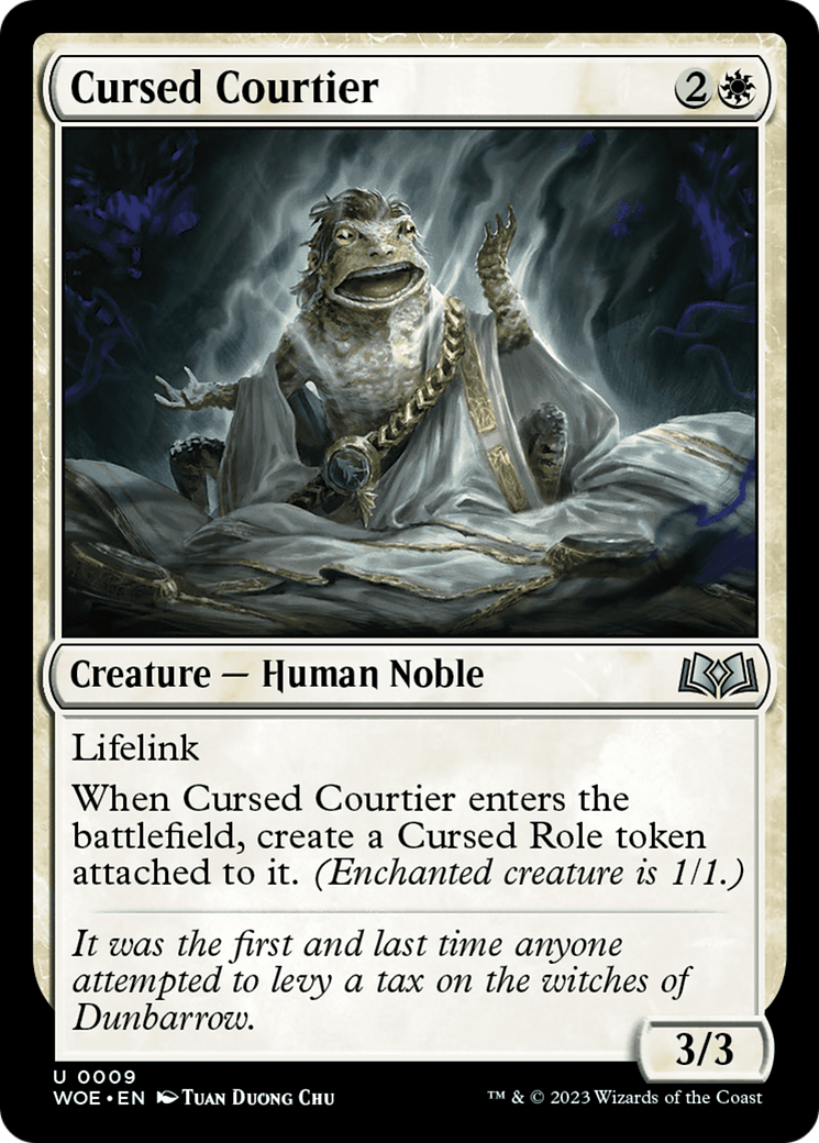 Cursed Courtier [Wilds of Eldraine] | Clutch Gaming