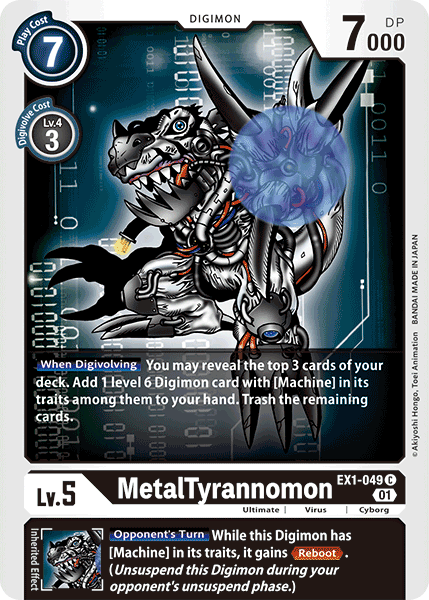 MetalTyrannomon [EX1-049] [Classic Collection] | Clutch Gaming