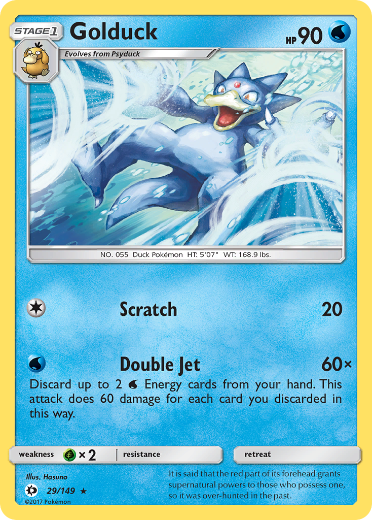 Golduck (29/149) [Sun & Moon: Base Set] | Clutch Gaming