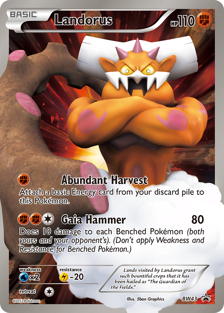 Landorus (BW43) [Black & White: Black Star Promos] | Clutch Gaming