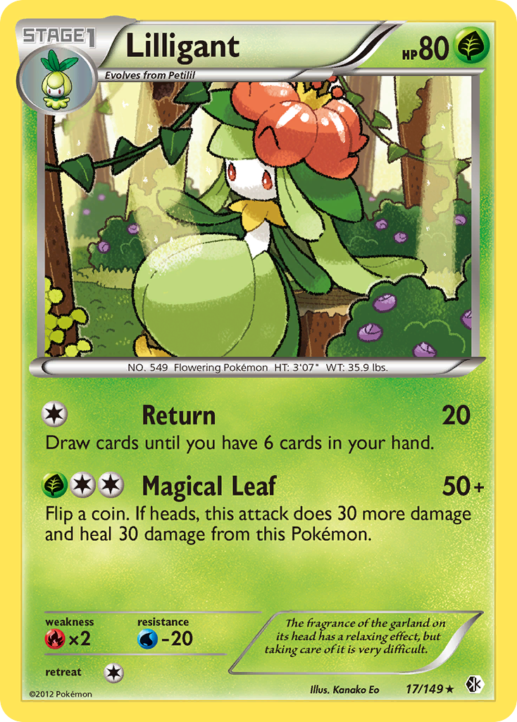 Lilligant (17/149) [Black & White: Boundaries Crossed] | Clutch Gaming