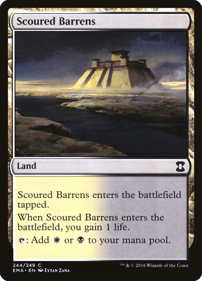 Scoured Barrens [Eternal Masters] | Clutch Gaming