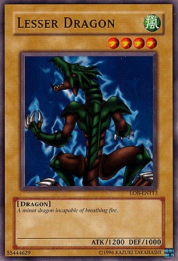 Lesser Dragon [LOB-EN113] Common | Clutch Gaming