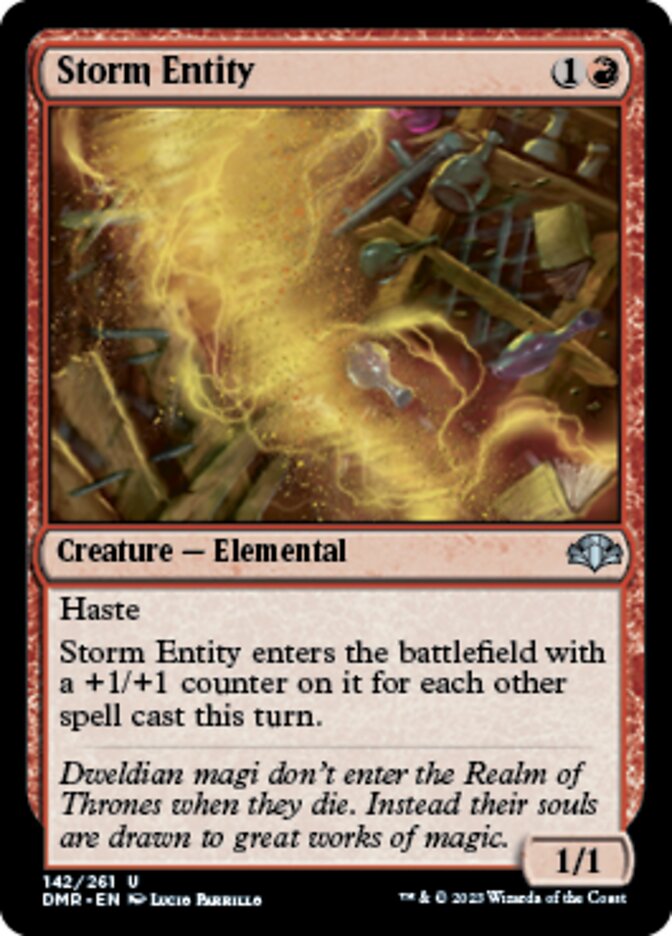 Storm Entity [Dominaria Remastered] | Clutch Gaming